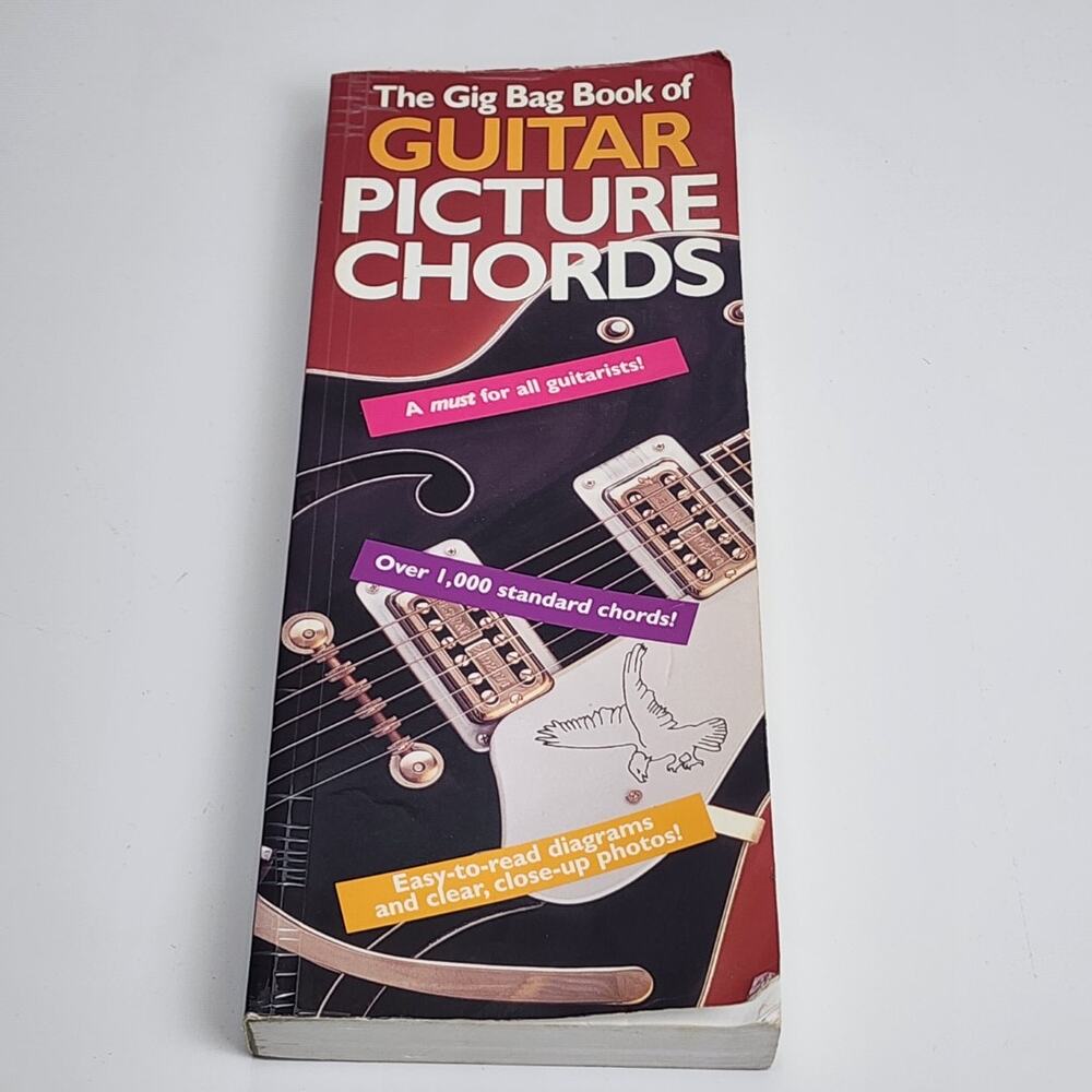 The Gig Bag Book Of Guitar Picture Chords Musicians Guitar Chord Book